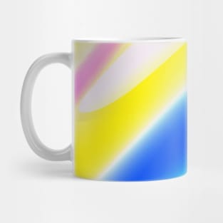 red blue abstract texture design Mug